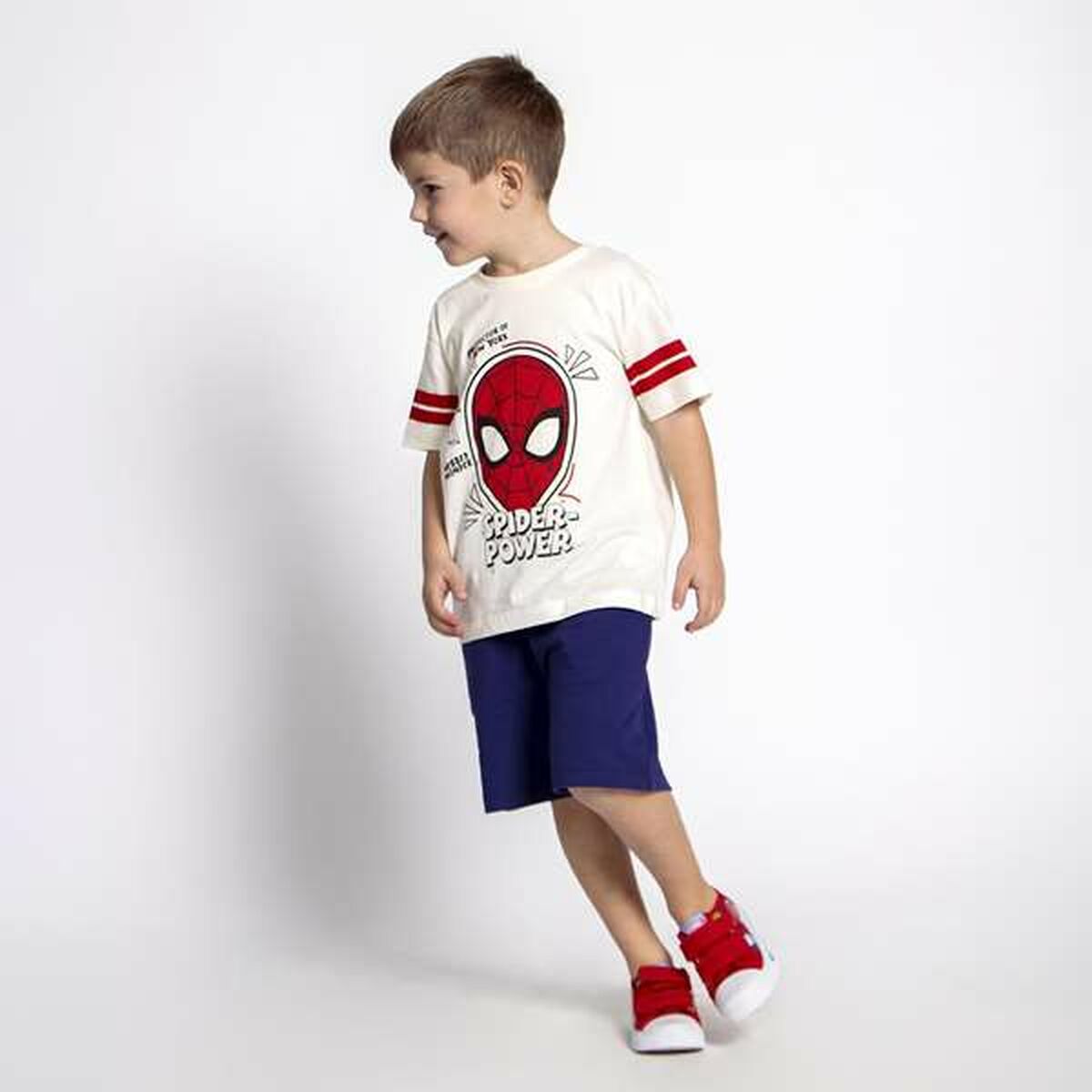 Conjunto de Ropa Spider-Man Beige