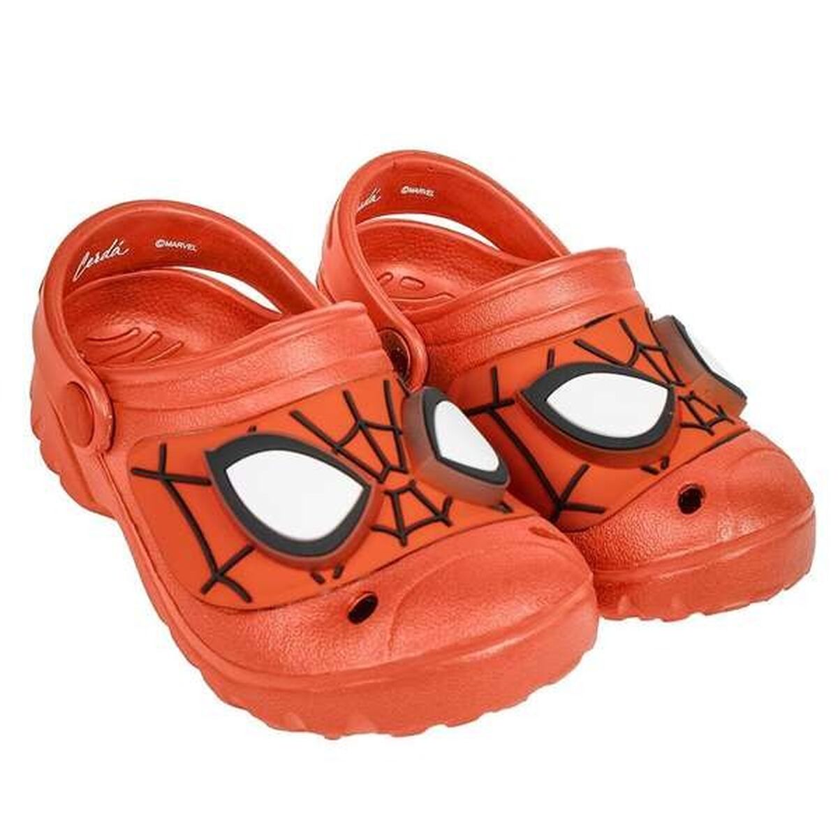 Zuecos Spider-Man Rojo
