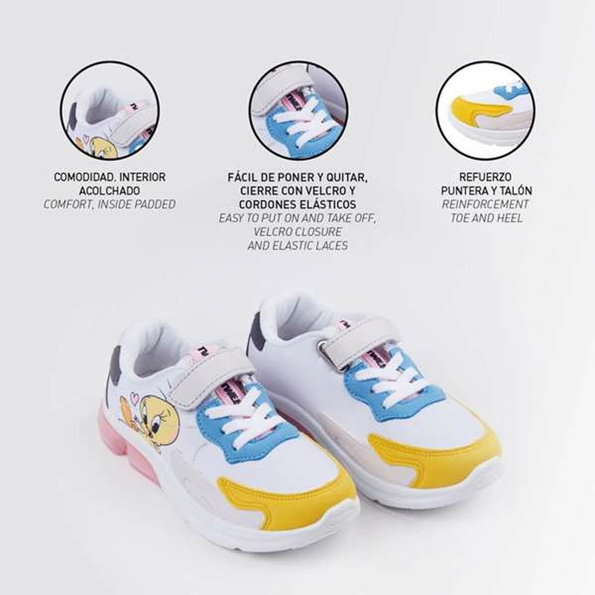 Zapatillas Deportivas Infantiles Looney Tunes Multicolor
