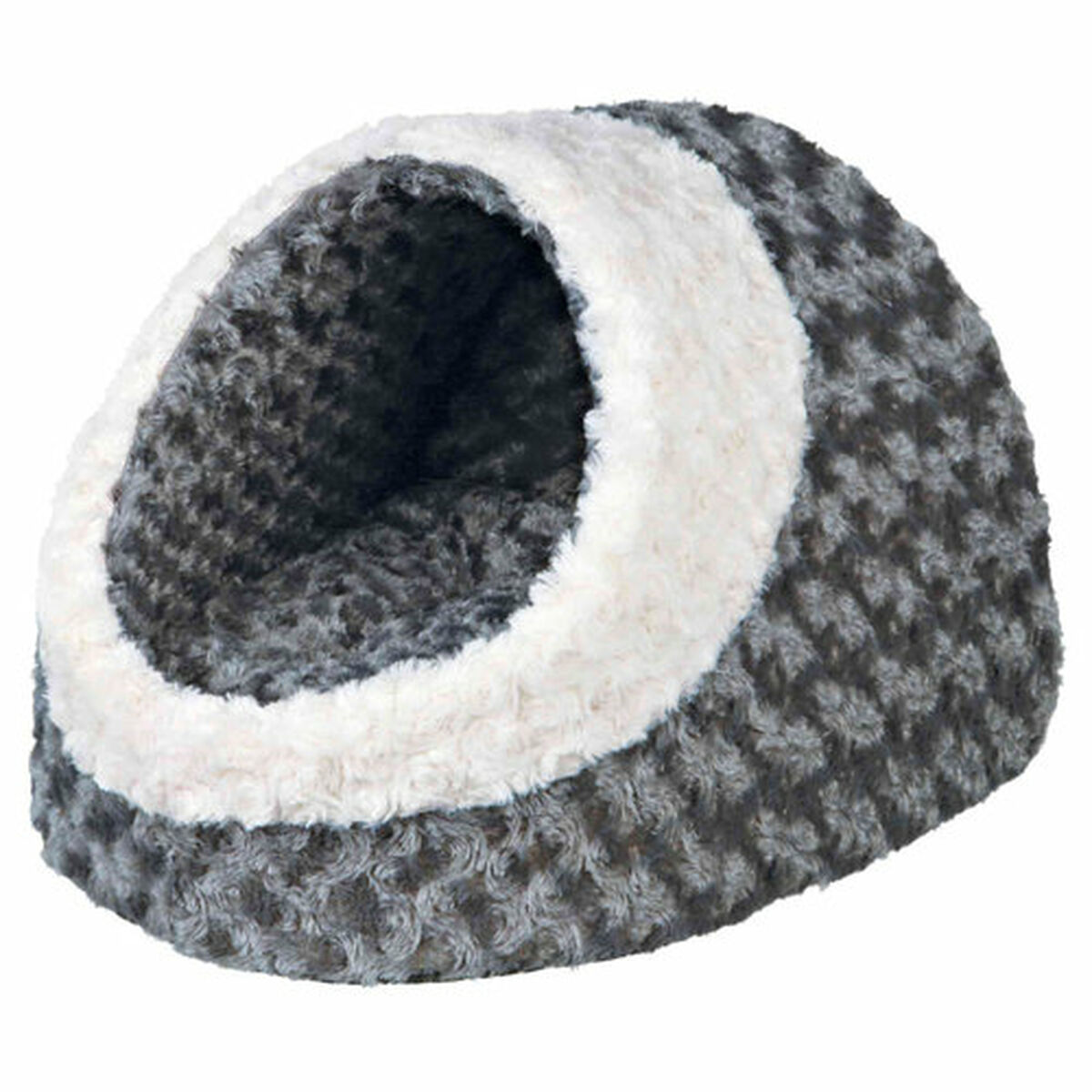 Cueva para gato Trixie Kaline Gris Crema 35 × 26 × 41 cm