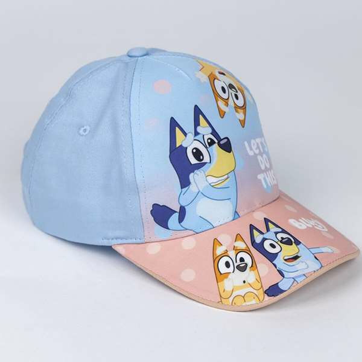 Gorra Infantil Bluey Naranja