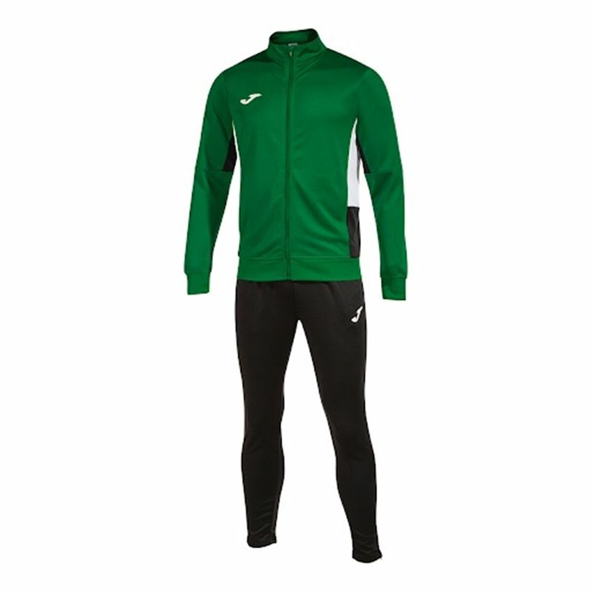 Chándal para Adultos Joma Sport Danubio II Negro Verde Infantil Hombre 2 Piezas
