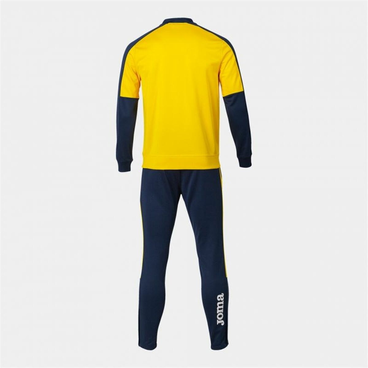 Chándal para Adultos Joma Sport Eco Championship Amarillo Azul marino Infantil Hombre 2 Piezas