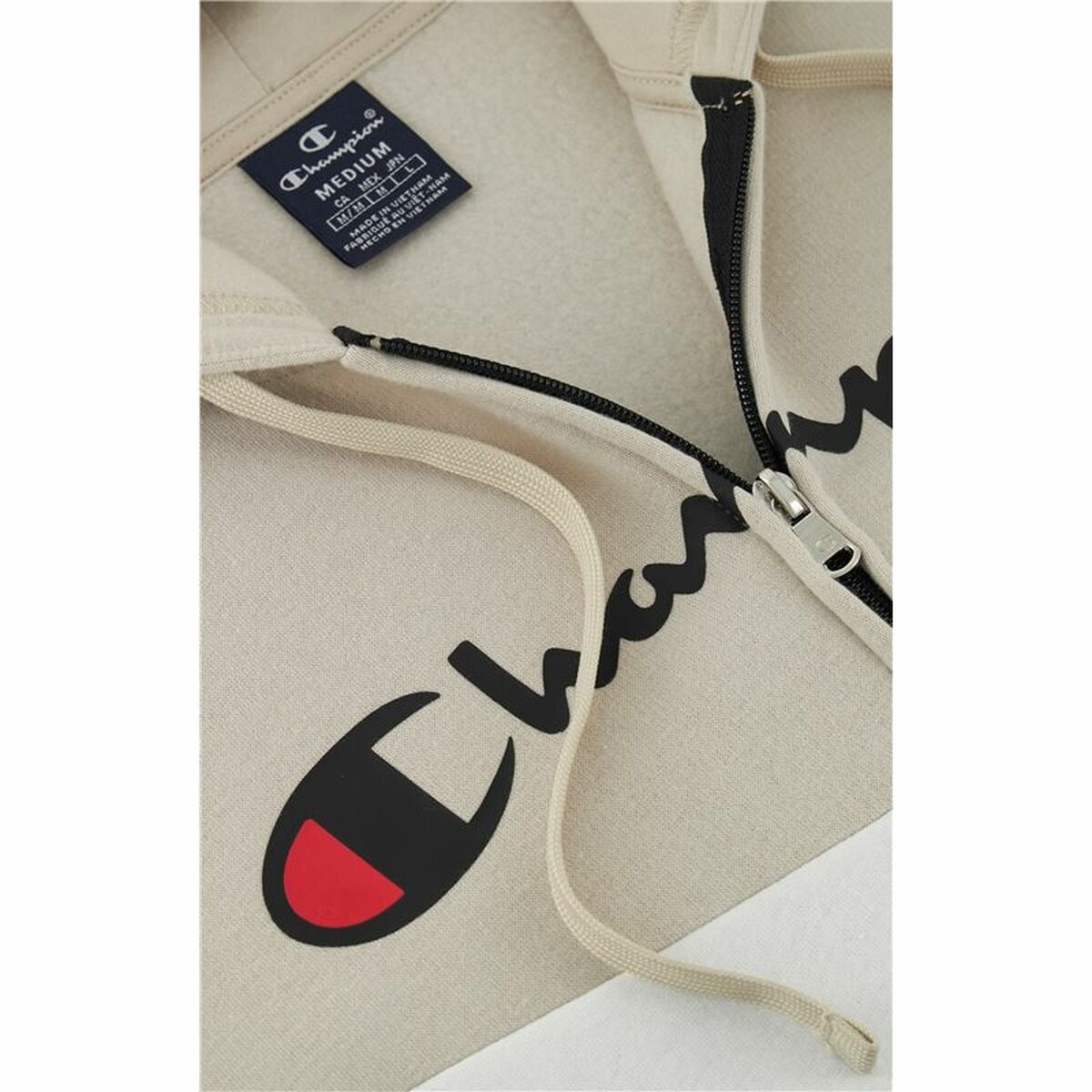 Conjunto Deportivo para Adultos Champion Negro Multicolor 2 Piezas