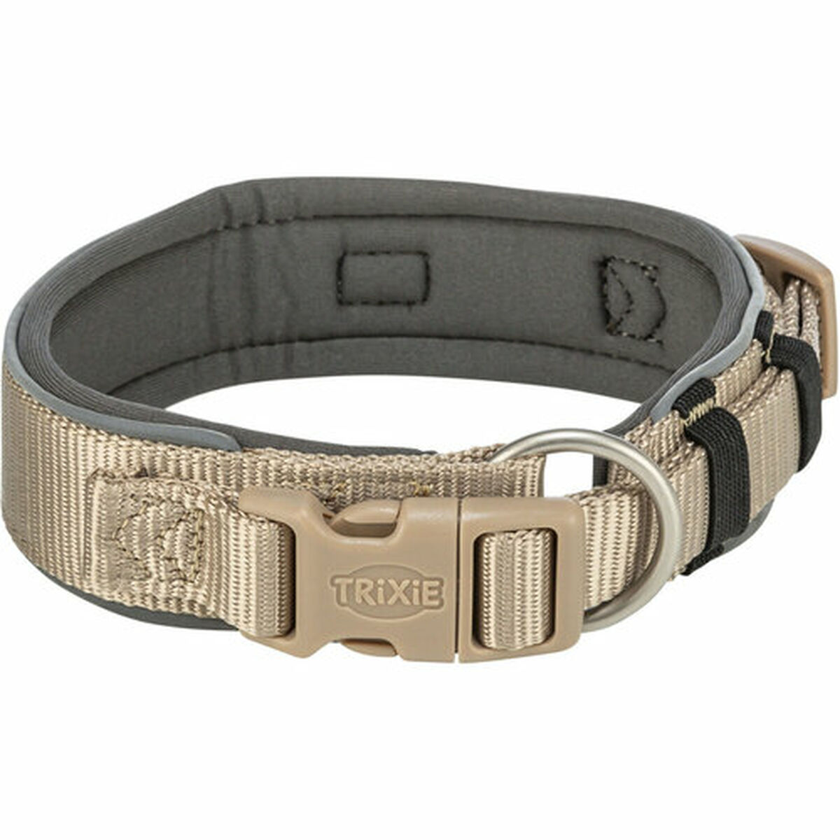 Collar para Perro Trixie Premium Grafito Arena S/M 33-42 cm