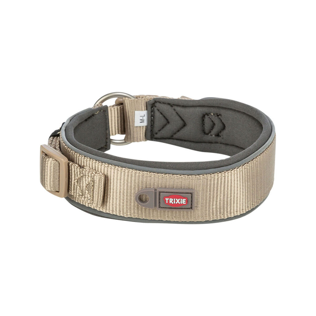 Collar para Perro Trixie Premium Grafito Arena S/M 33-42 cm