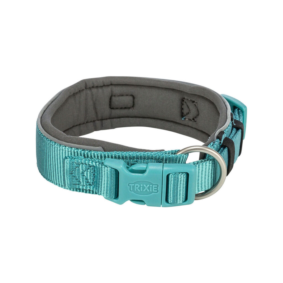 Collar para Perro Trixie Premium Grafito Azul claro S/M 33-42 cm