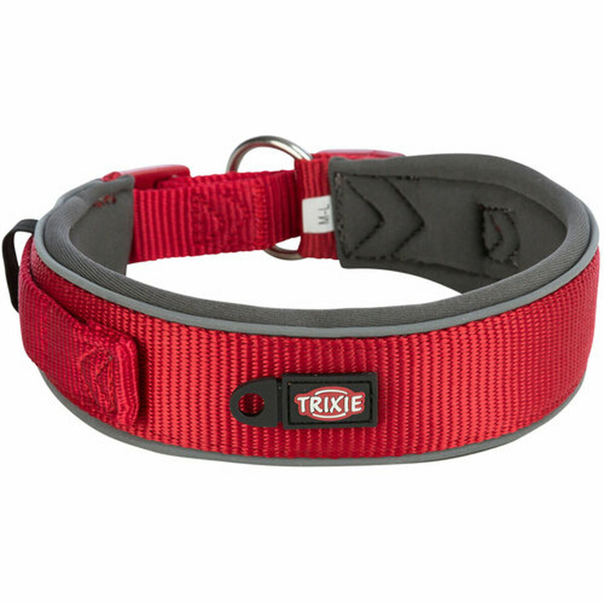 Collar para Perro Trixie Premium Rojo Grafito L/XL 53-62 cm