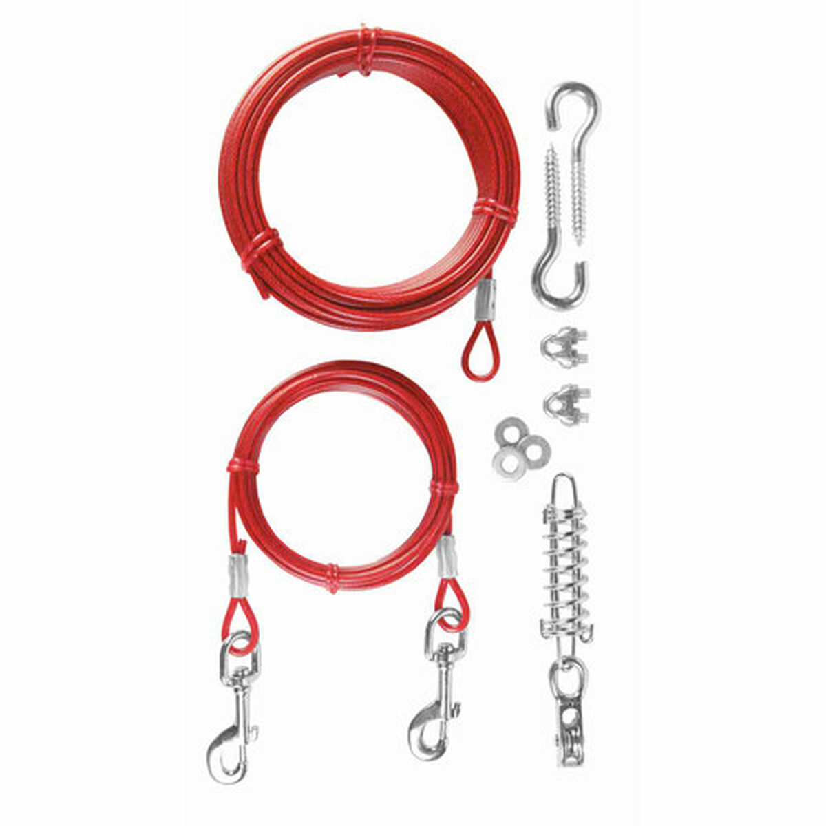 Correa para Perro Trixie Rojo 15 m