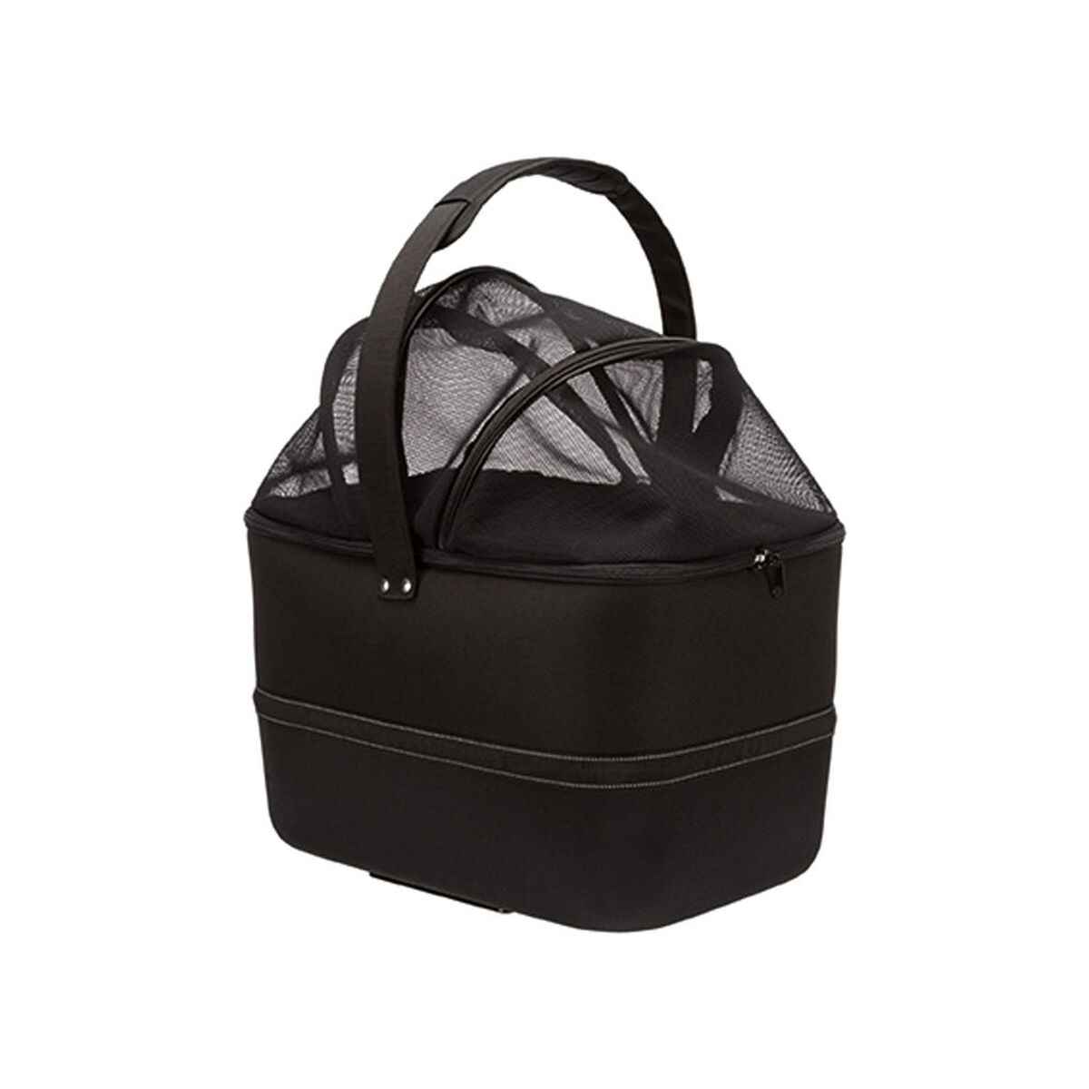 Soporte para Cesta de Bicicleta Trixie Negro