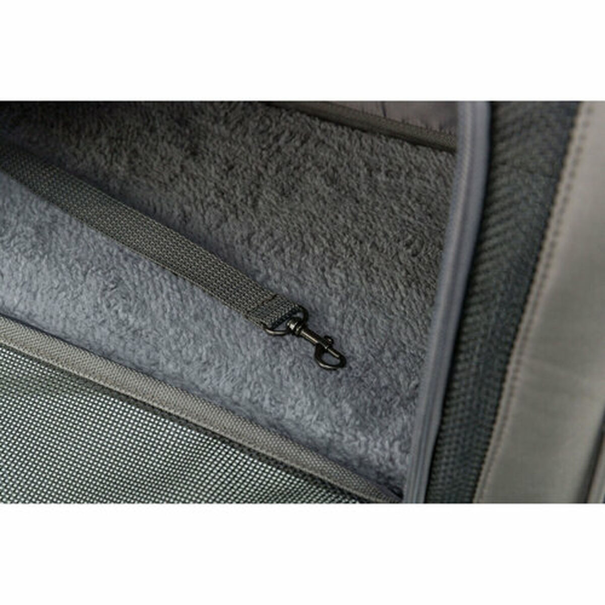 Bolso para Mascotas Trixie Finlay Negro Gris 43 × 26 × 32 cm