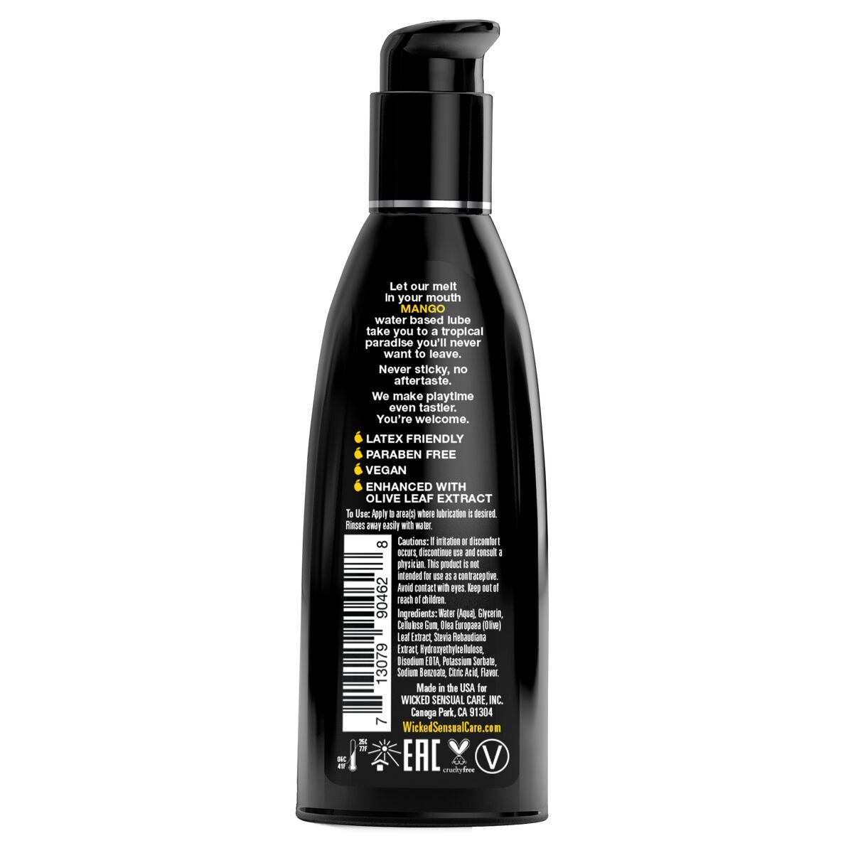 Lubricante Wicked Sensual Care 60 ml Mango (fruta)