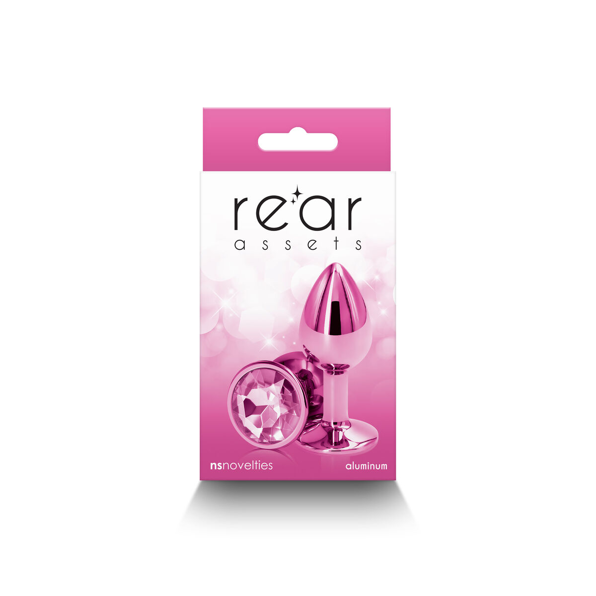 Plug Anal NS Novelties Rear Assets Rosa (6 cm)