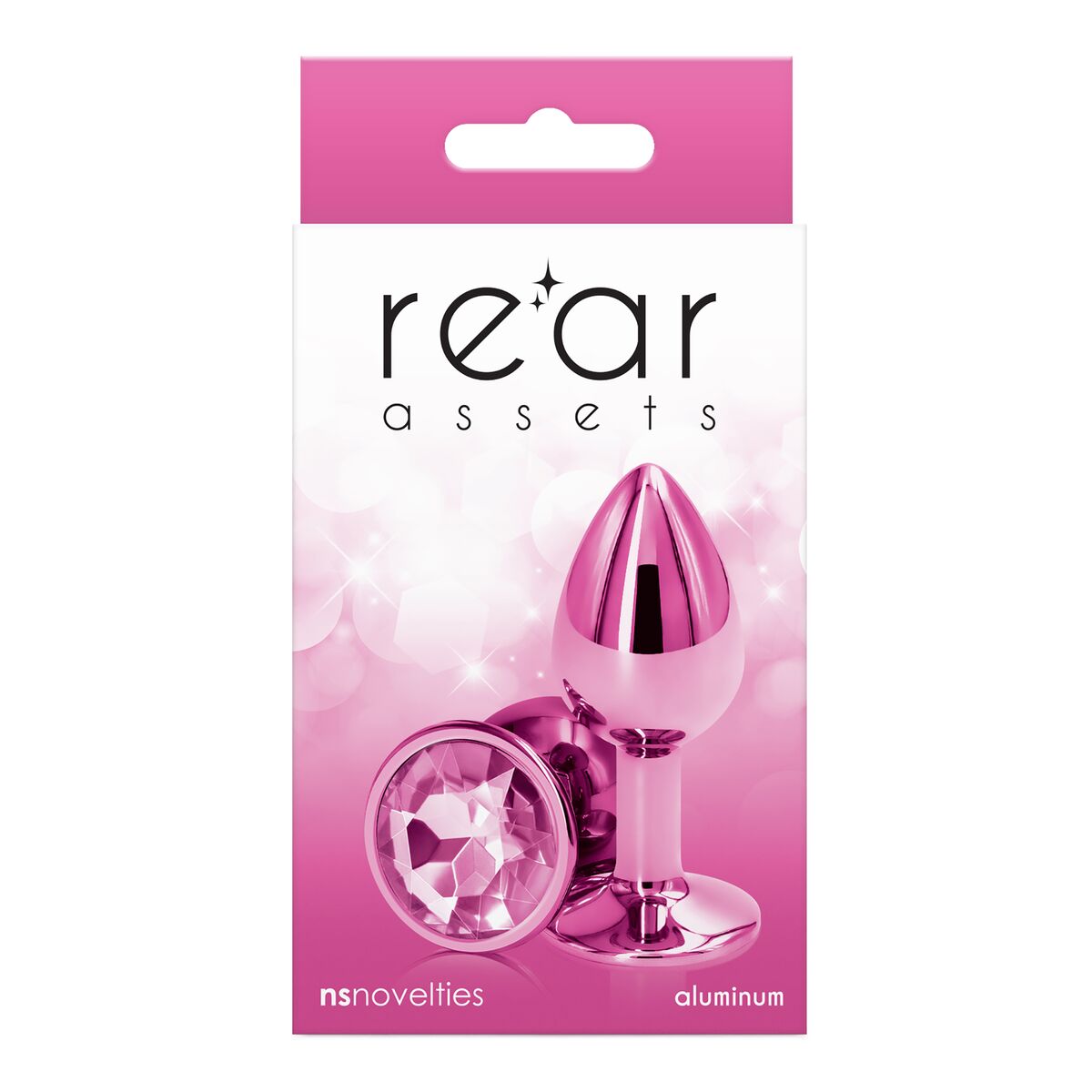 Plug Anal NS Novelties Rear Assets Rosa (6 cm)