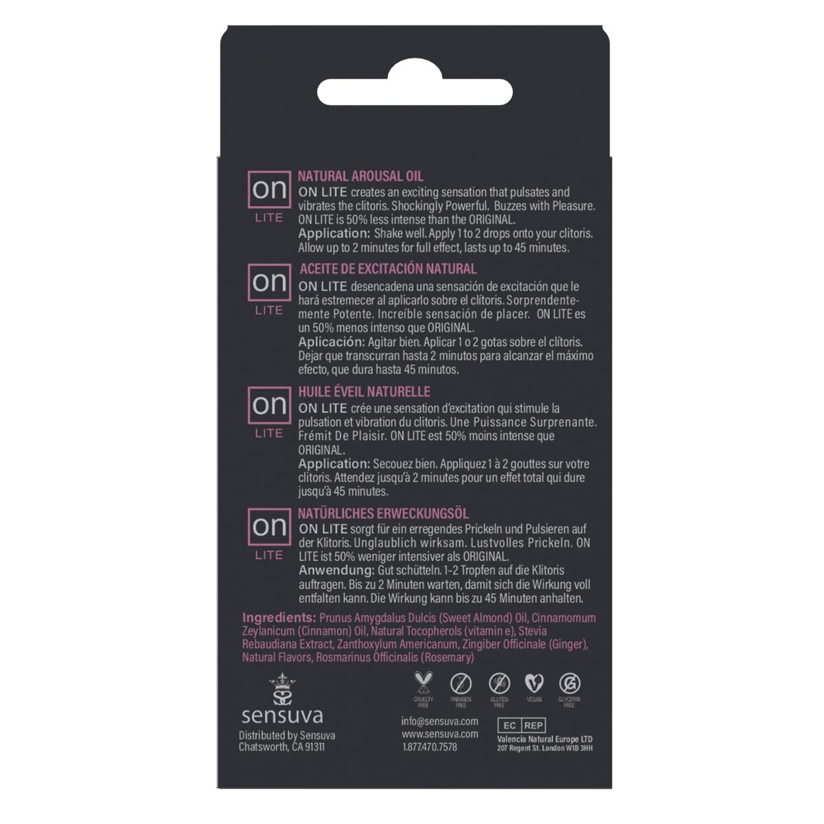 Aceite Estimulante Sensuva