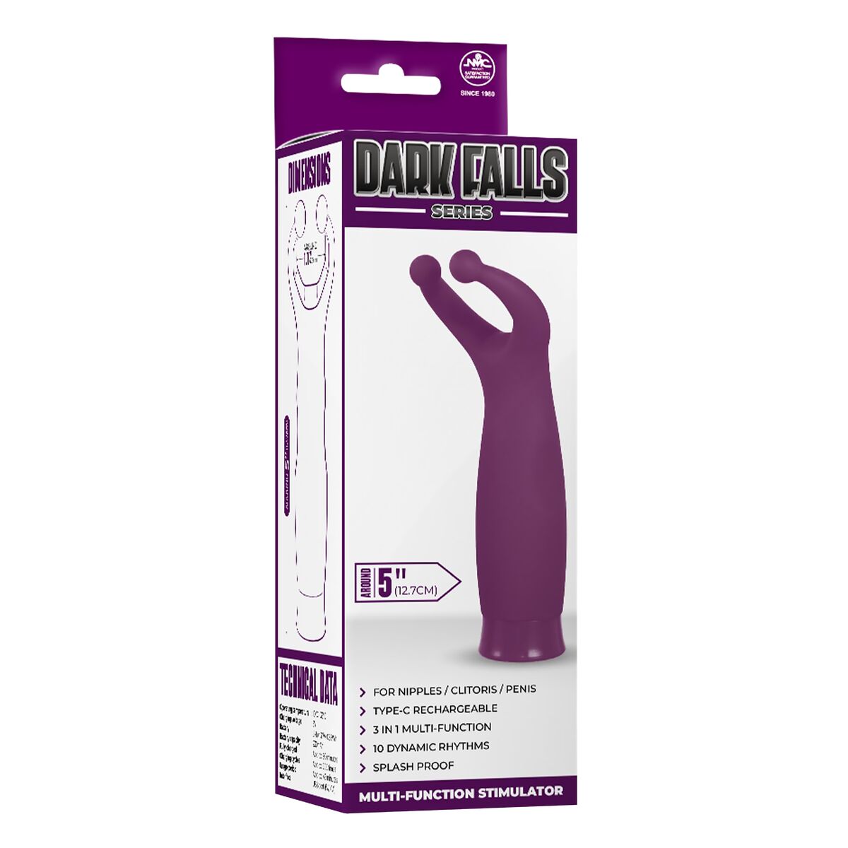 Masajeador erótico NMC Morado