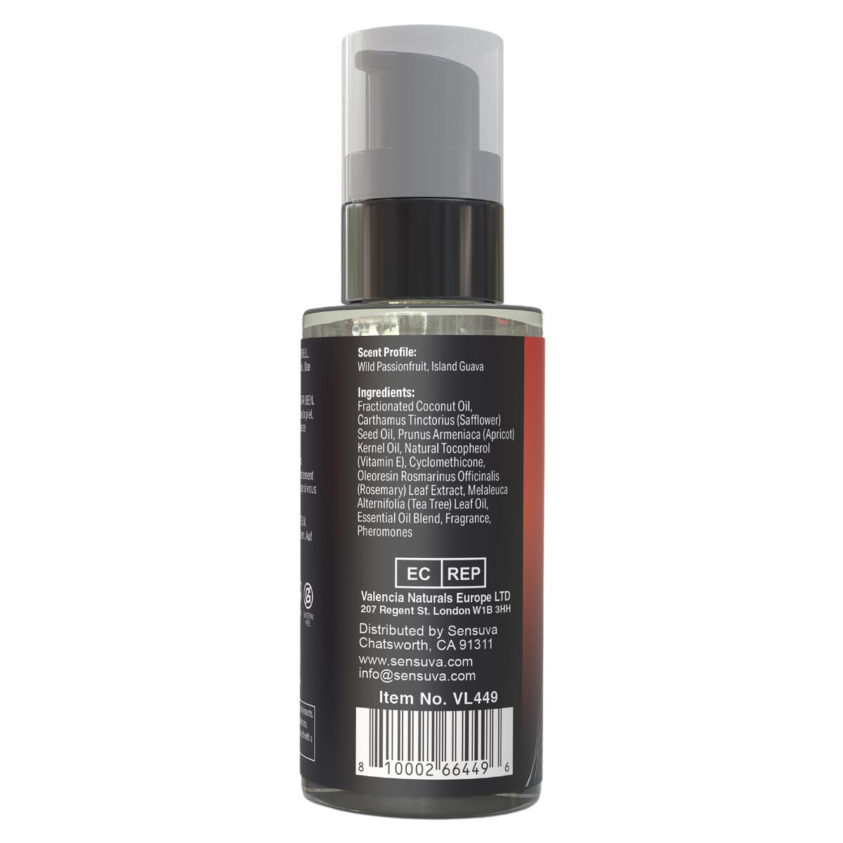 Aceite de Masaje Erótico Sensuva Fruta de la Pasión 59 ml