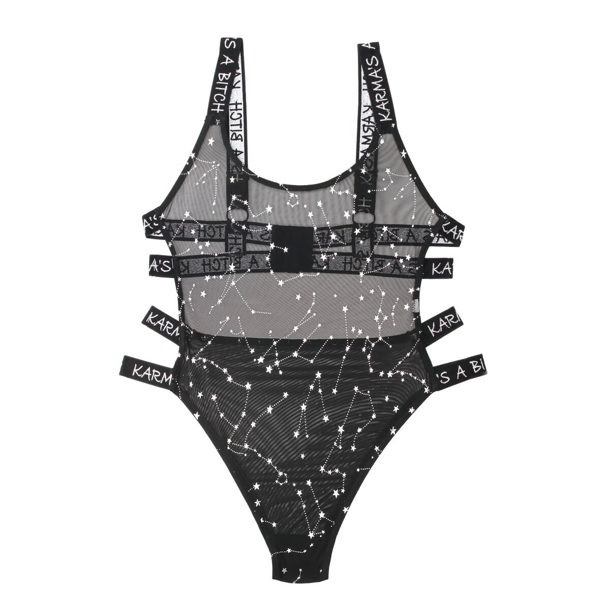 Body Fantasy Lingerie Negro S/M