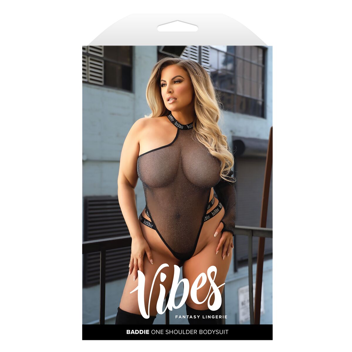 Body Fantasy Lingerie Negro Queen size