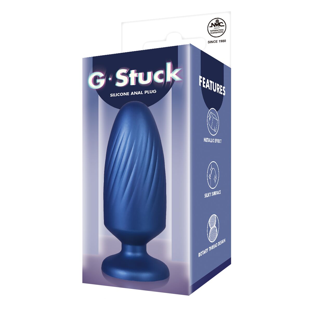 Plug Anal NMC Azul (12,7 cm)