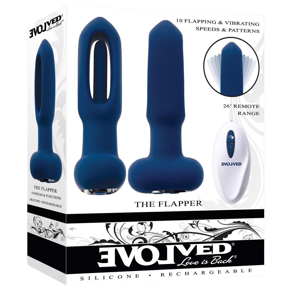 Plug Anal Evolved Azul (11,4 cm)