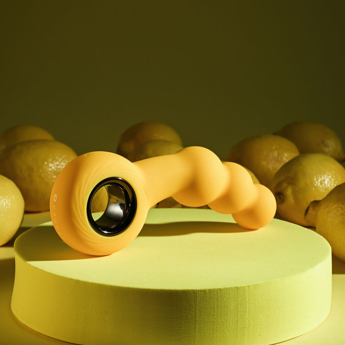 Plug Vibrador Anal Evolved Gender X Amarillo