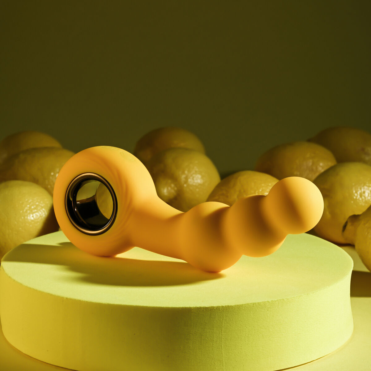 Plug Vibrador Anal Evolved Gender X Amarillo