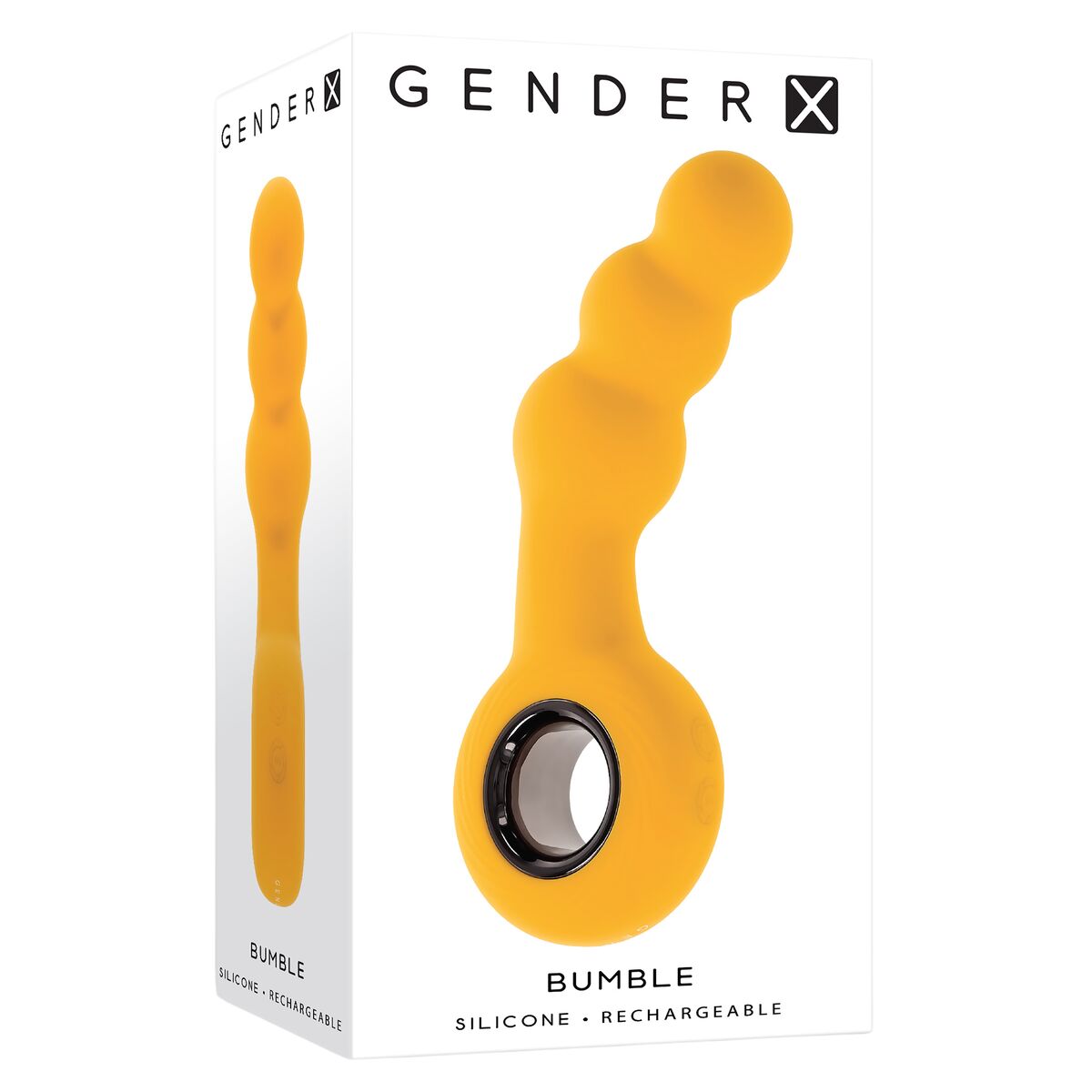 Plug Vibrador Anal Evolved Gender X Amarillo