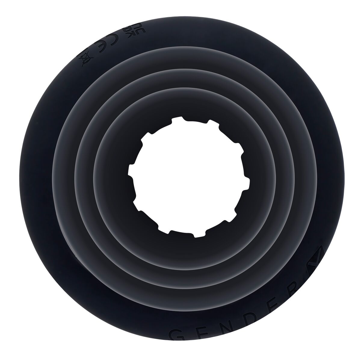 Plug Vibrador Anal Evolved Gender X Negro