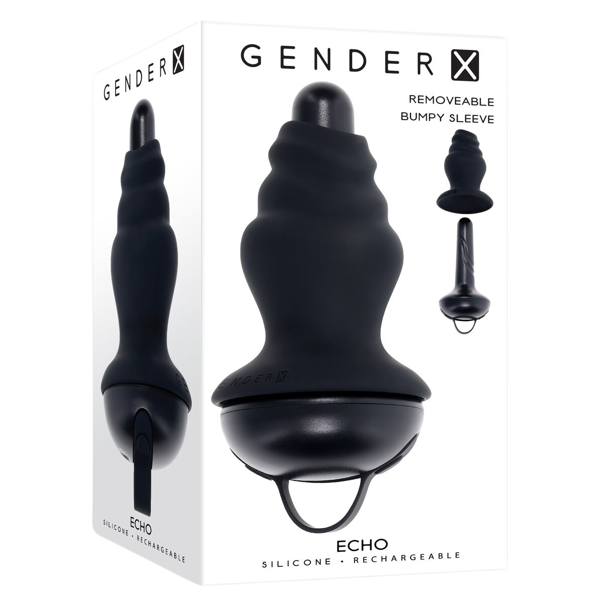 Plug Vibrador Anal Evolved Gender X Negro