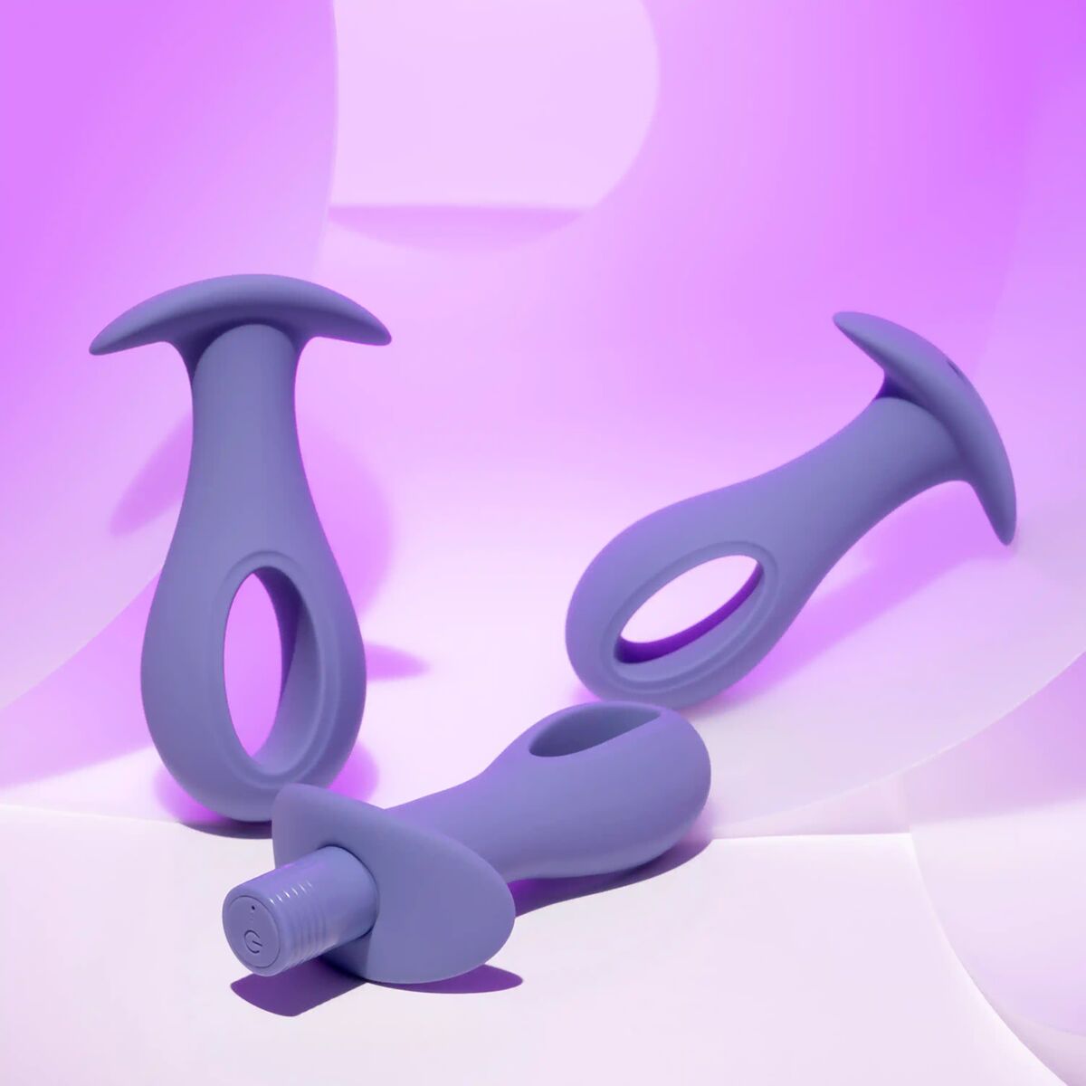 Plug Anal Evolved Morado (8,9 cm) (9,5 cm) (10,1 cm)