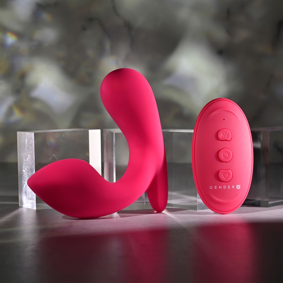Plug Anal Evolved Gender X Rojo (7 cm)