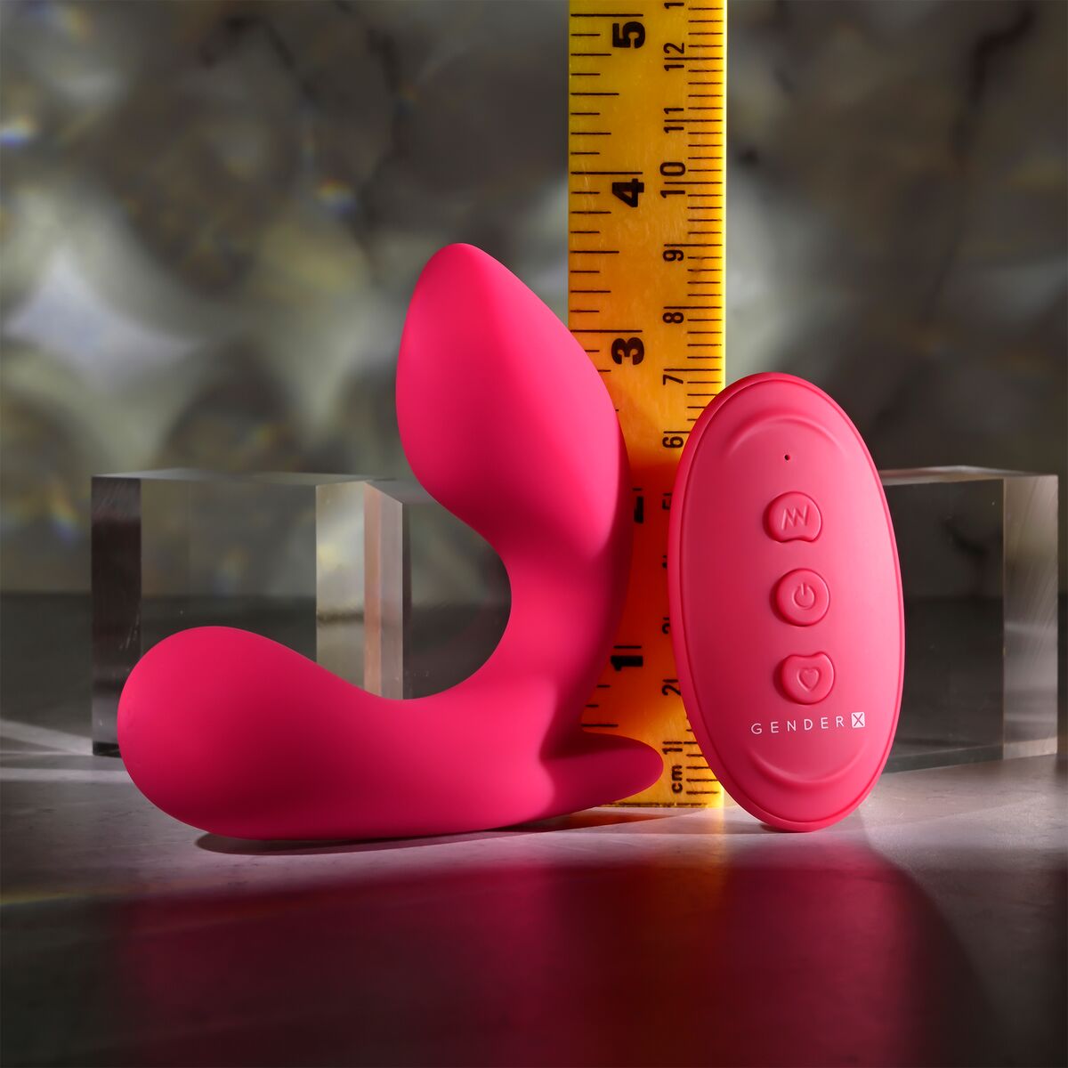 Plug Anal Evolved Gender X Rojo (7 cm)