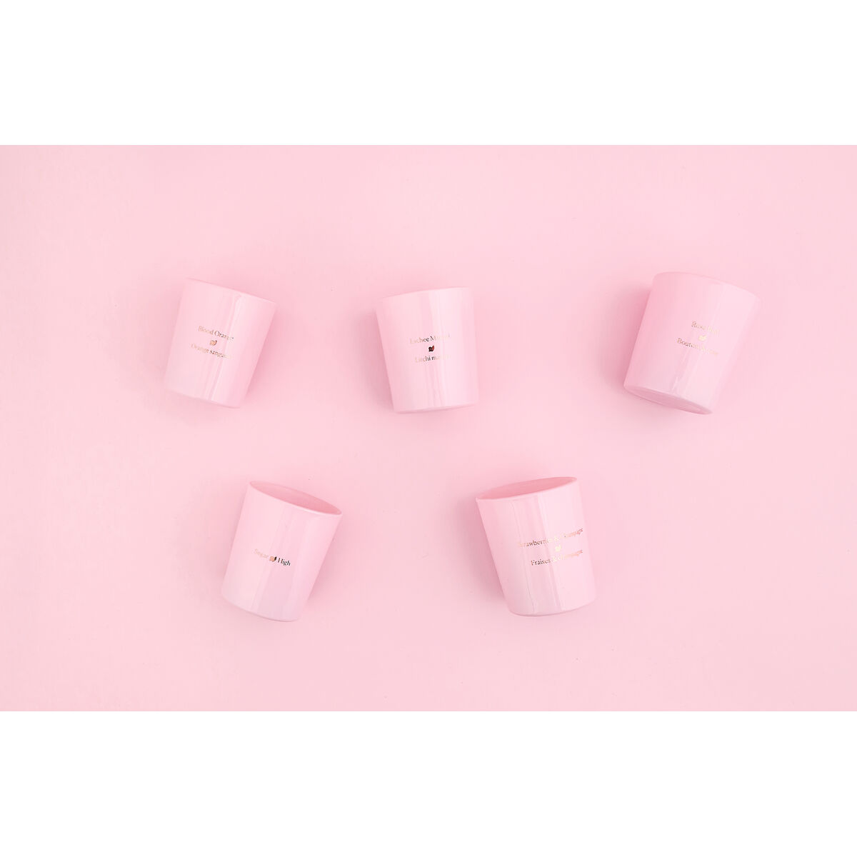 Vela de Masaje Highonlove Naranja Rosa Champán de Fresa Lichi 35 ml