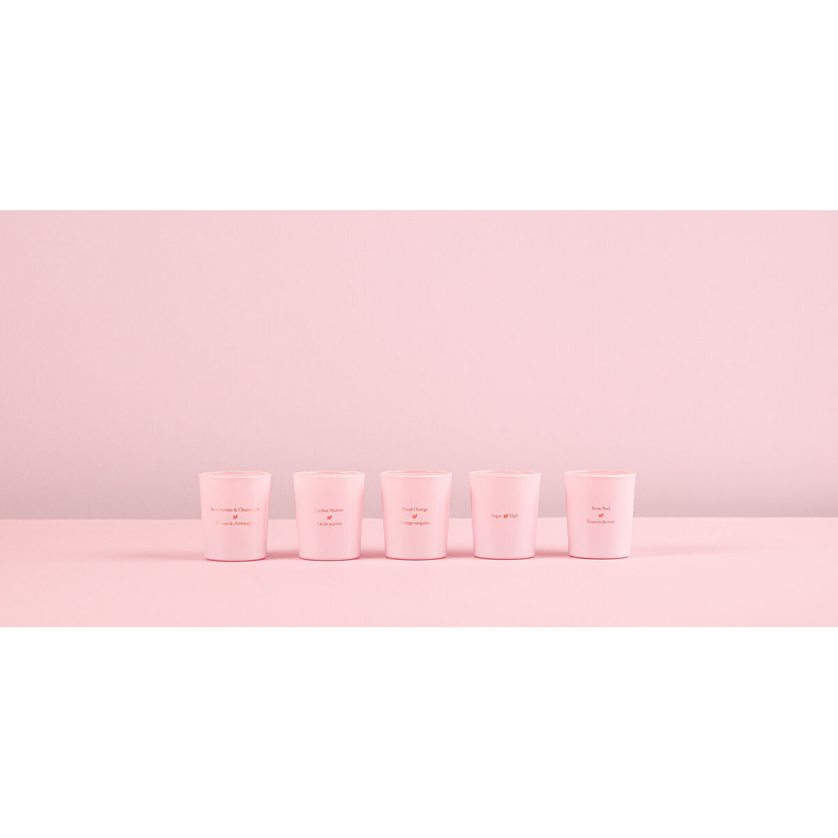 Vela de Masaje Highonlove Naranja Rosa Champán de Fresa Lichi 35 ml