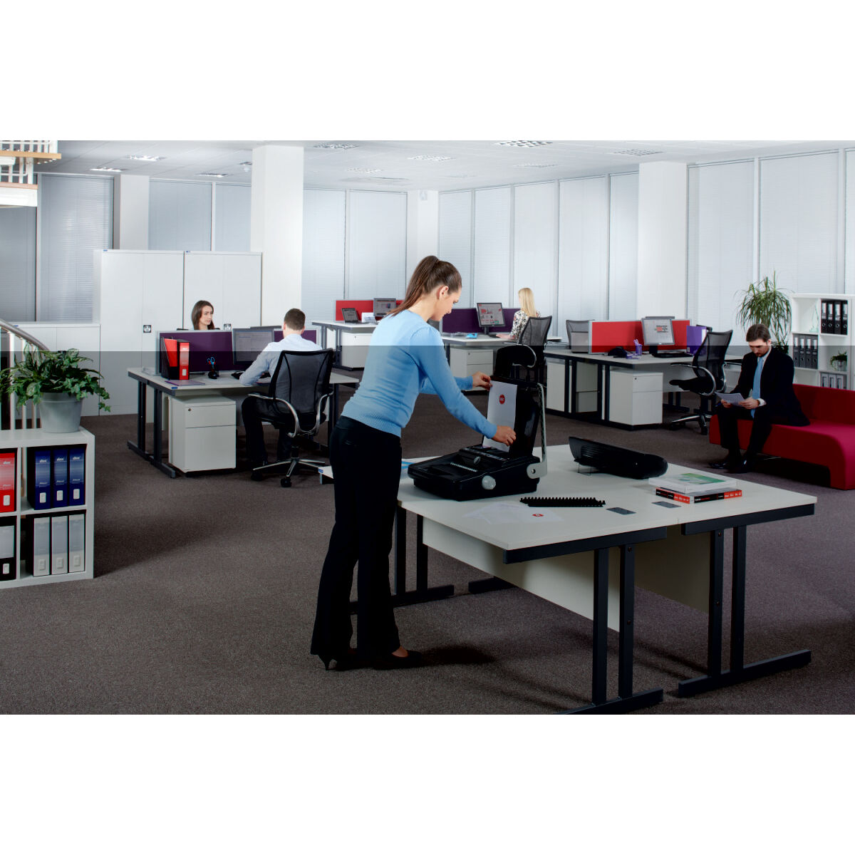 Encuadernadora GBC Negro/Gris