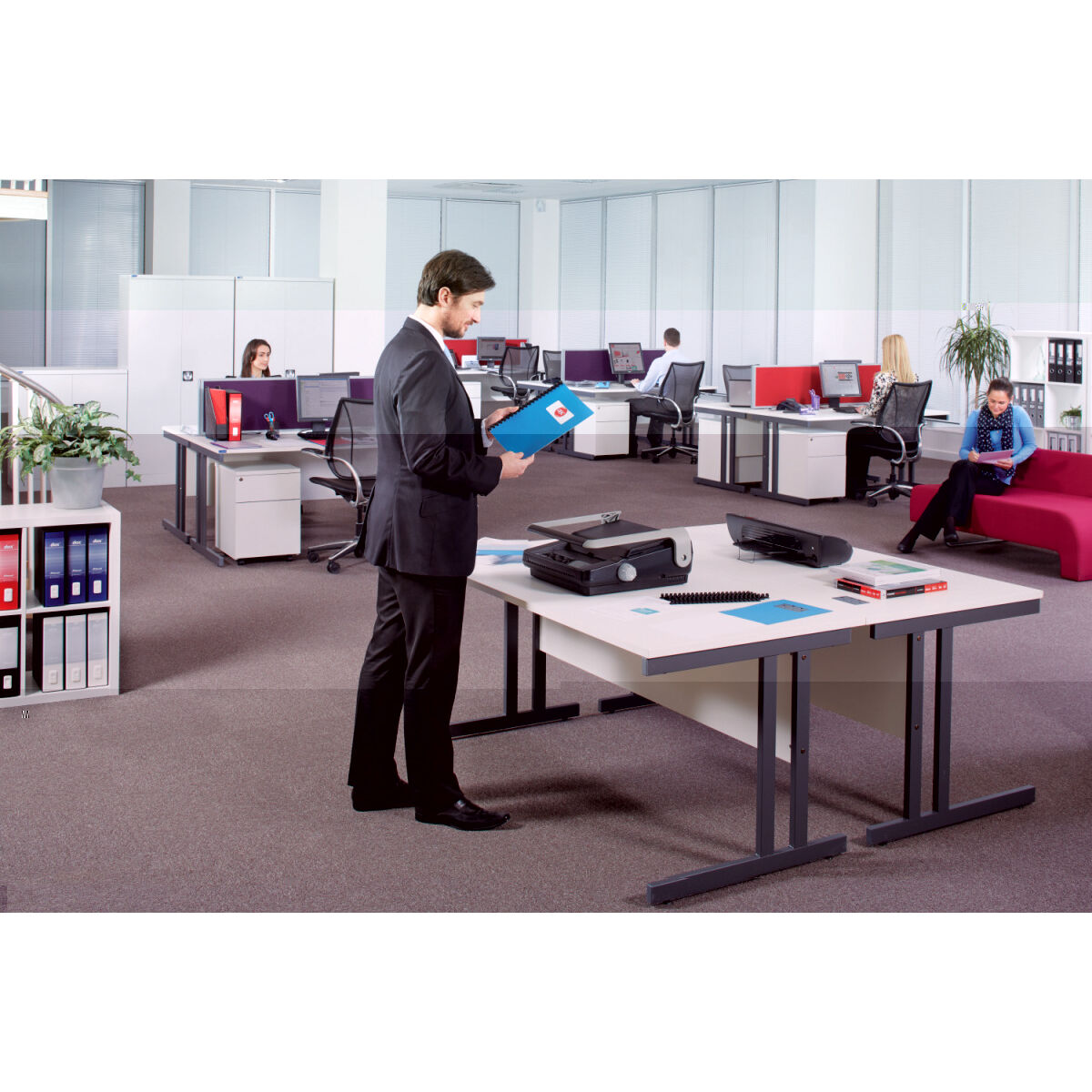 Encuadernadora GBC Negro/Gris