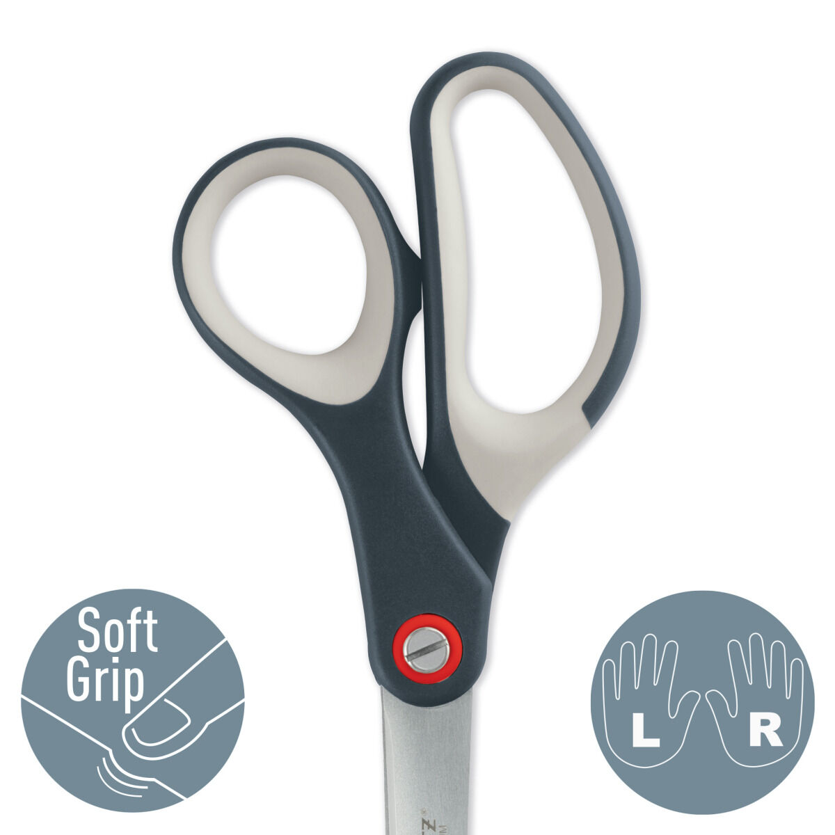 Tijeras Leitz Cosy 205 mm Negro