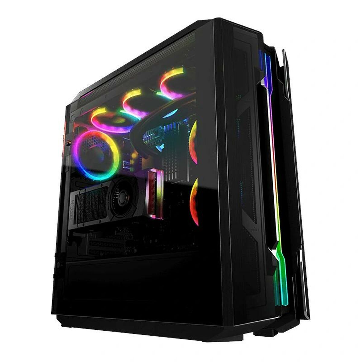 Caja Semitorre ATX Cougar GeminiPro Negro