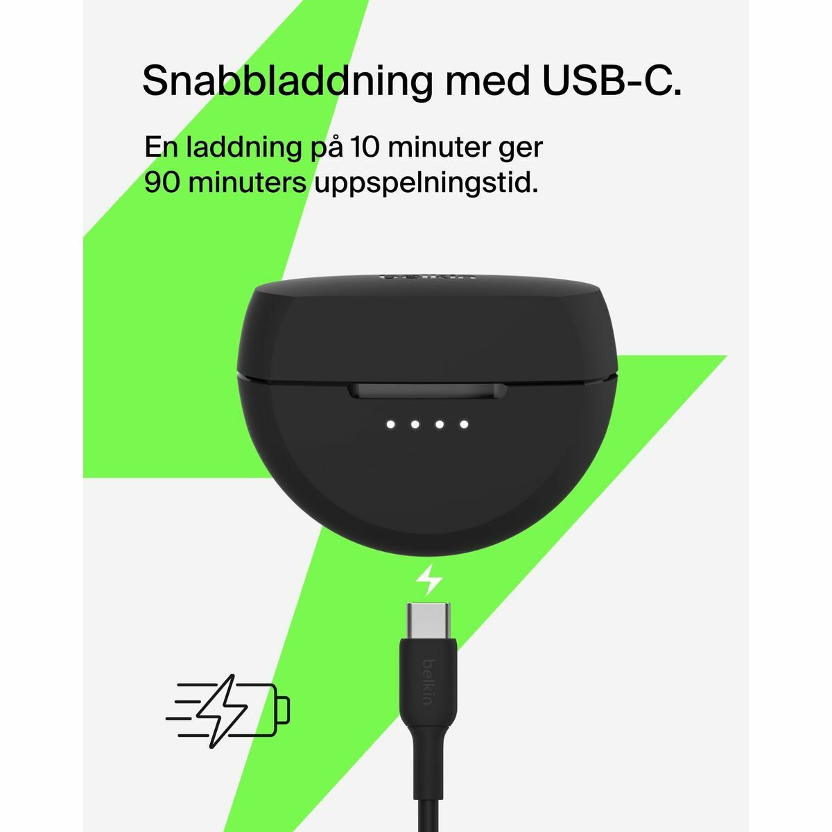 Auriculares Belkin AUC012BTBK Negro