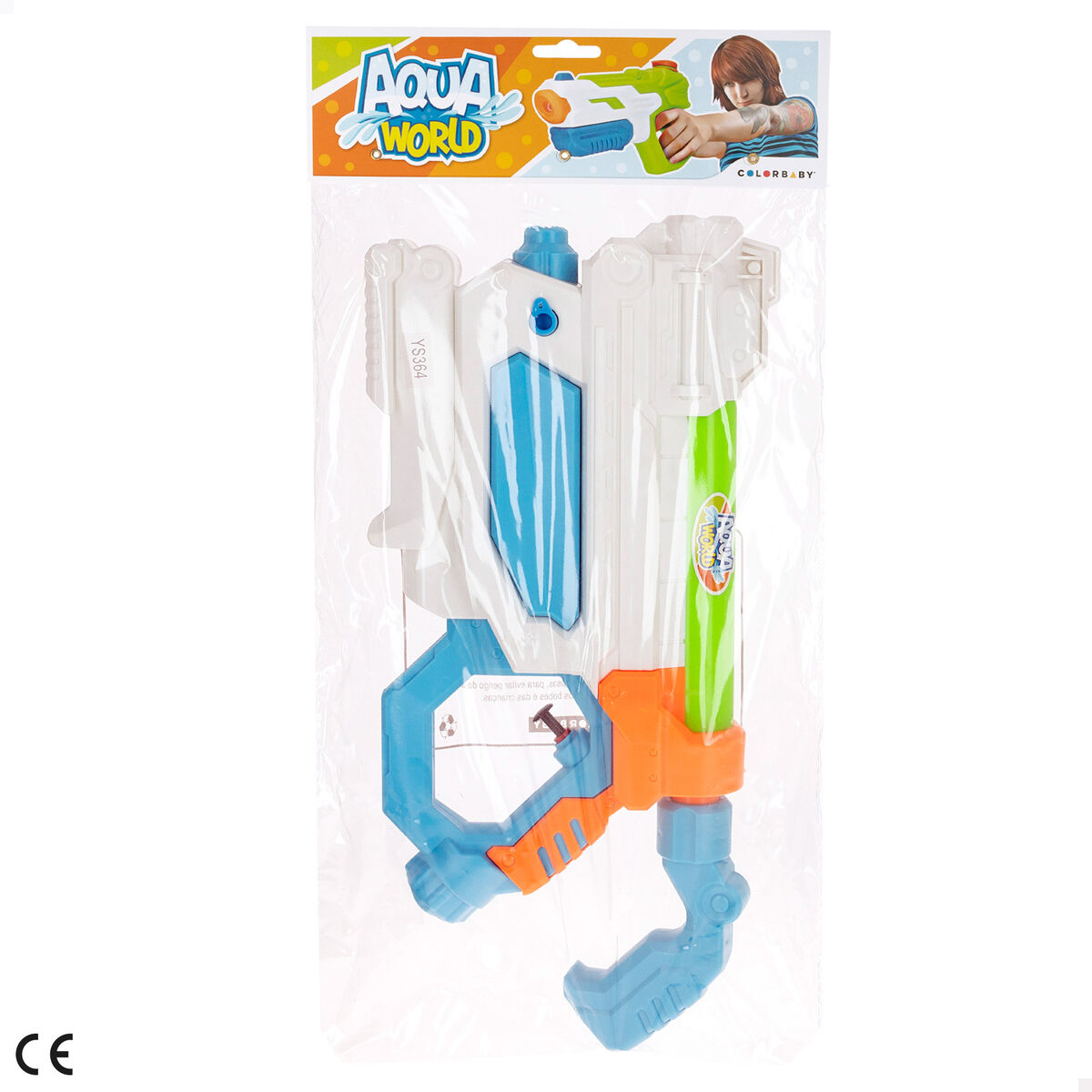 Pistola de Agua Colorbaby 33,5 x 15,5 x 6 cm (6 Unidades)