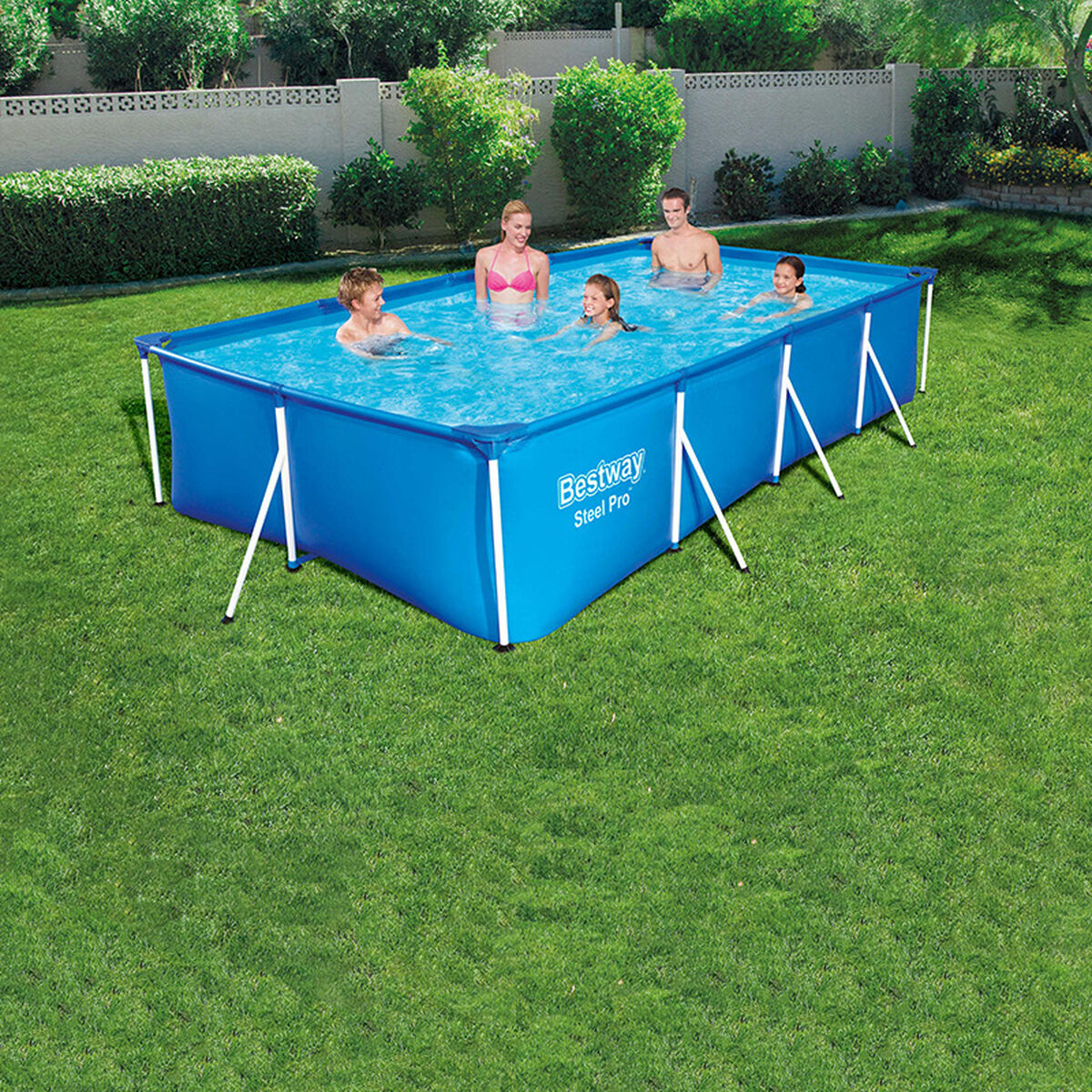 Bestway Piscina Rigida Adulto 400x211x81 cm Jardin 56405