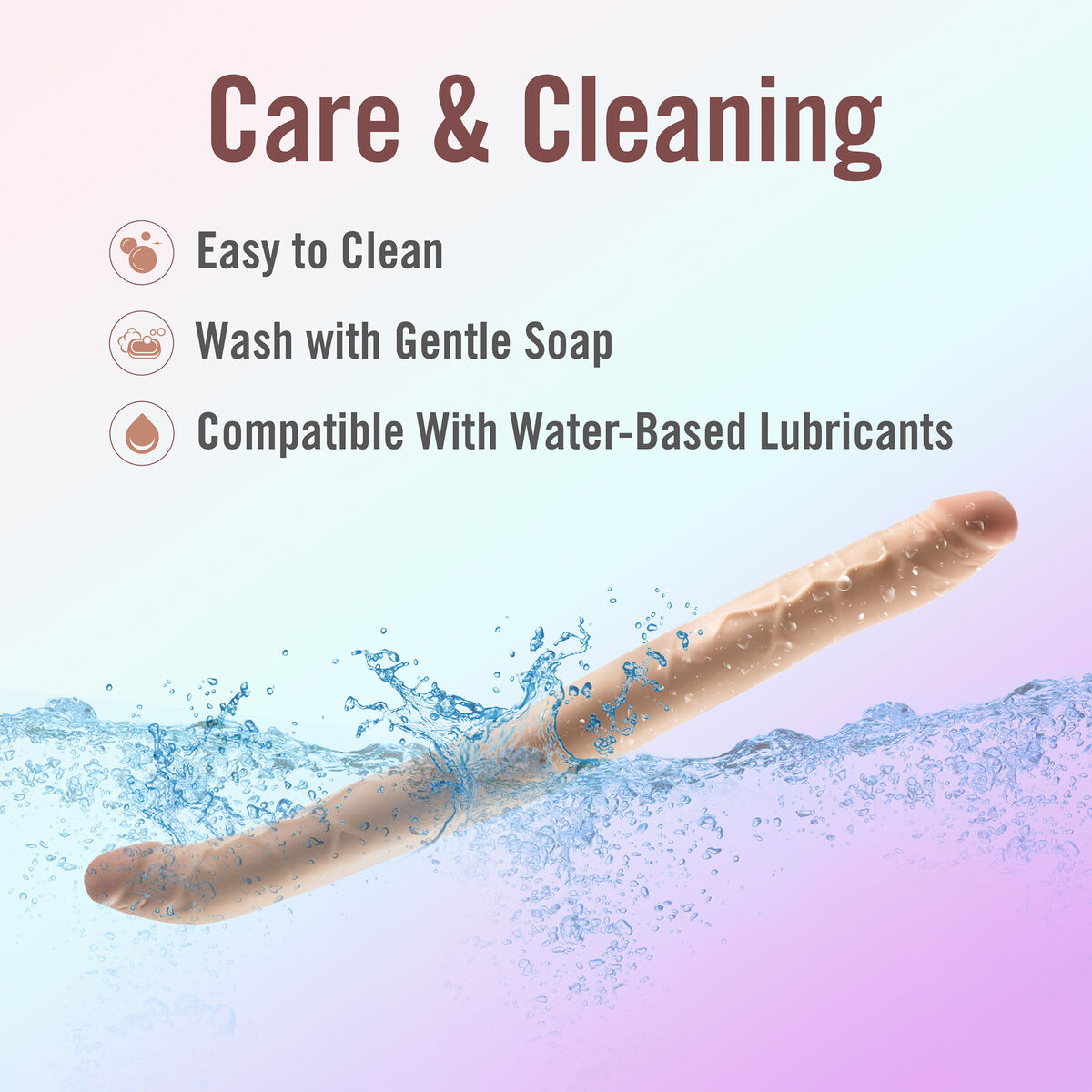 Consolador de Doble Penetración Blush Dr Skin Carne