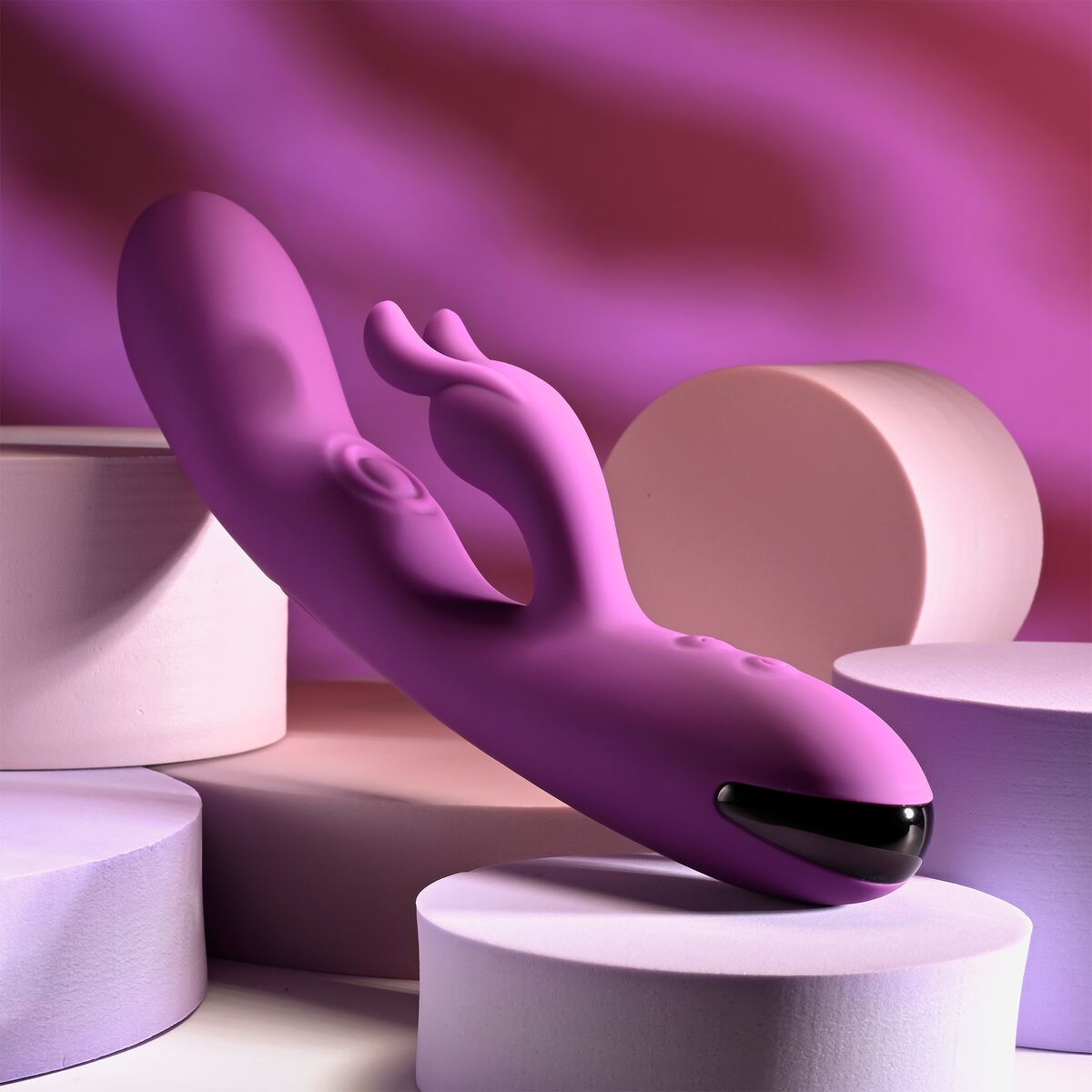 Vibrador Doble Estimulación Evolved Playboy Morado