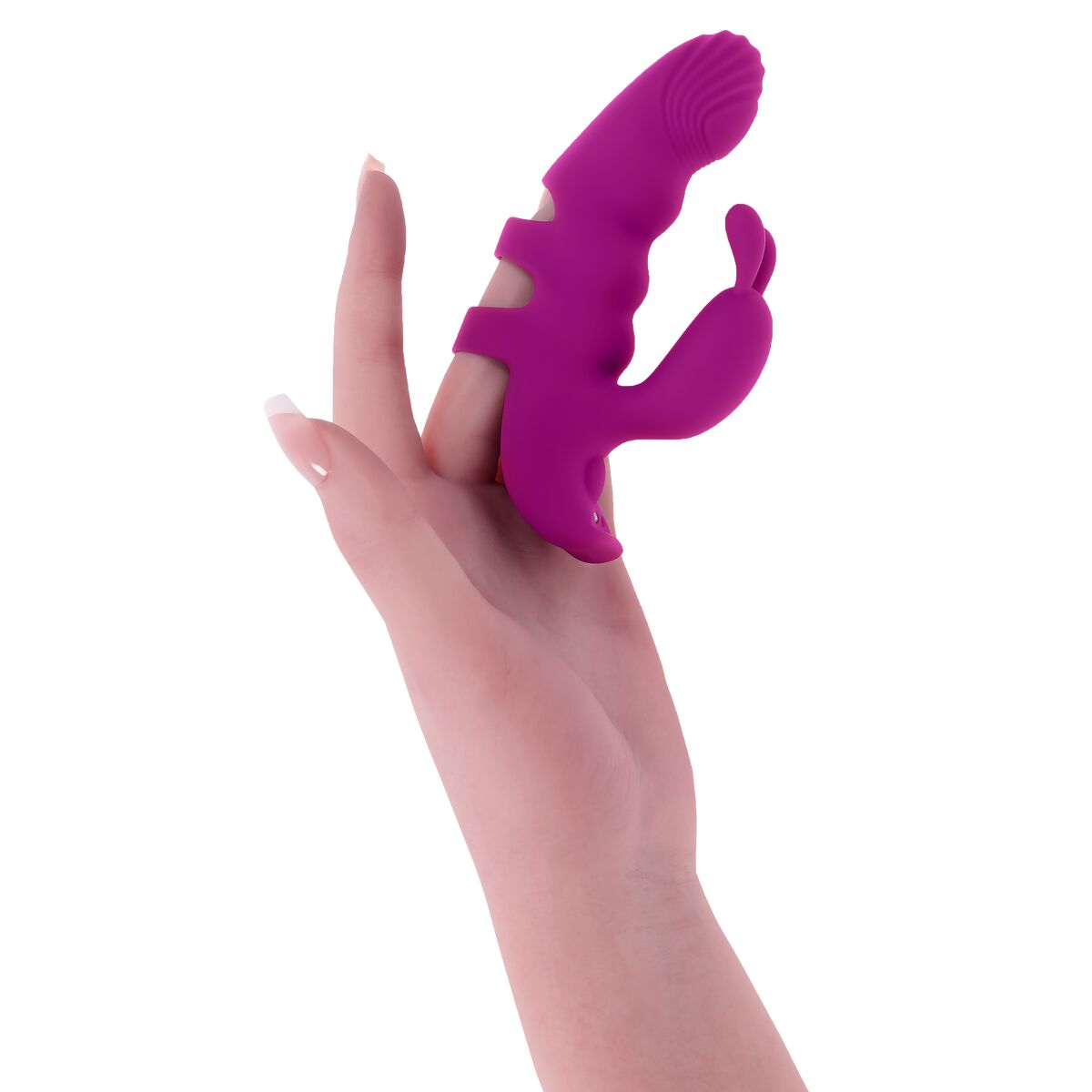 Vibrador Doble Estimulación Evolved Playboy Morado