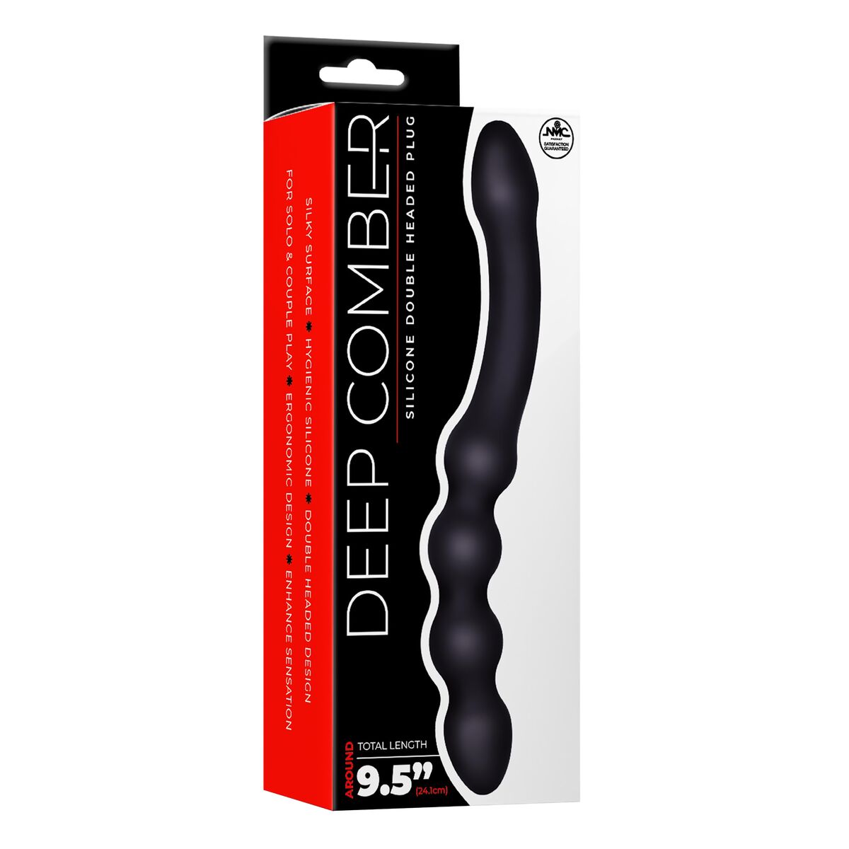 Consolador de Doble Penetración NMC Negro