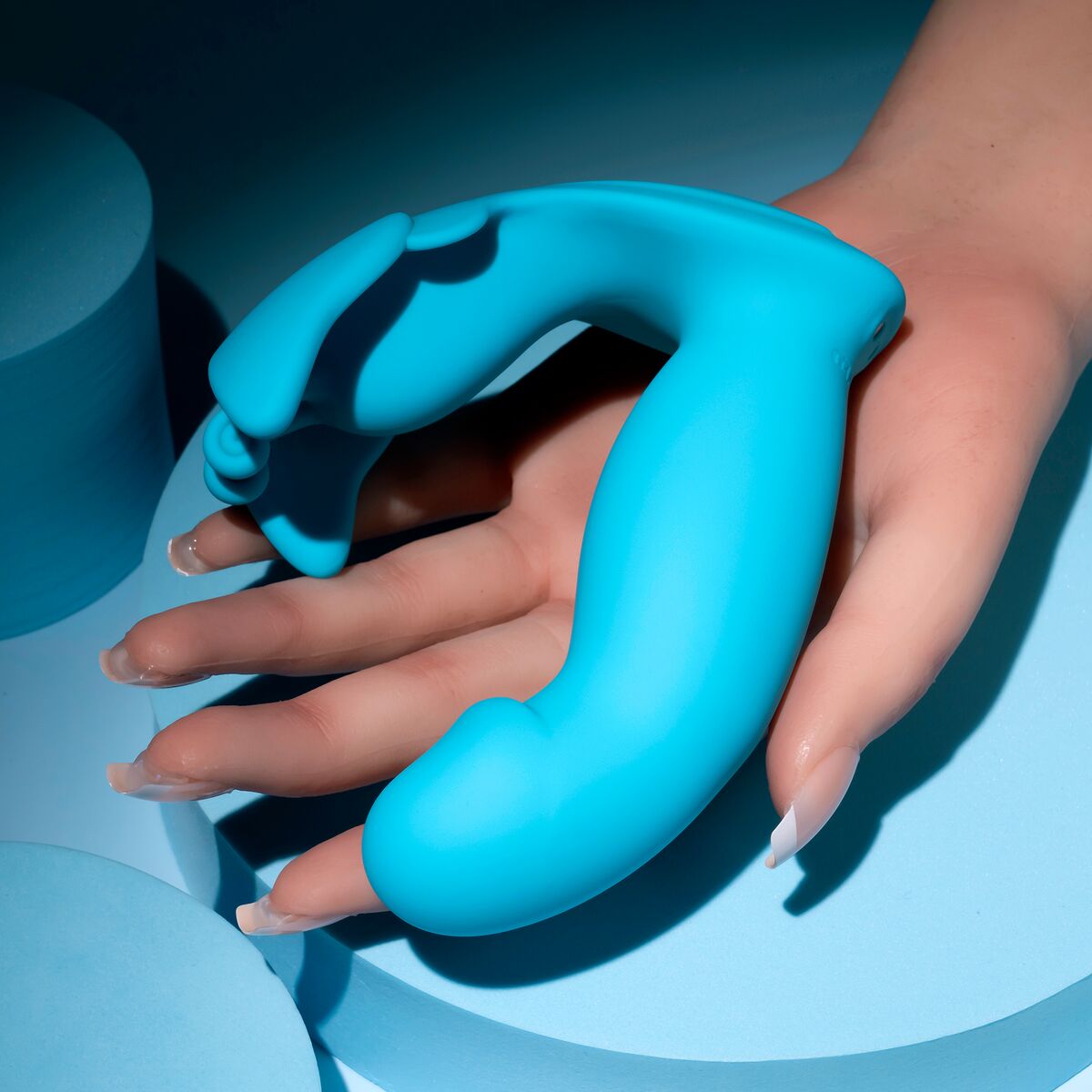 Vibrador Doble Estimulación Evolved Azul