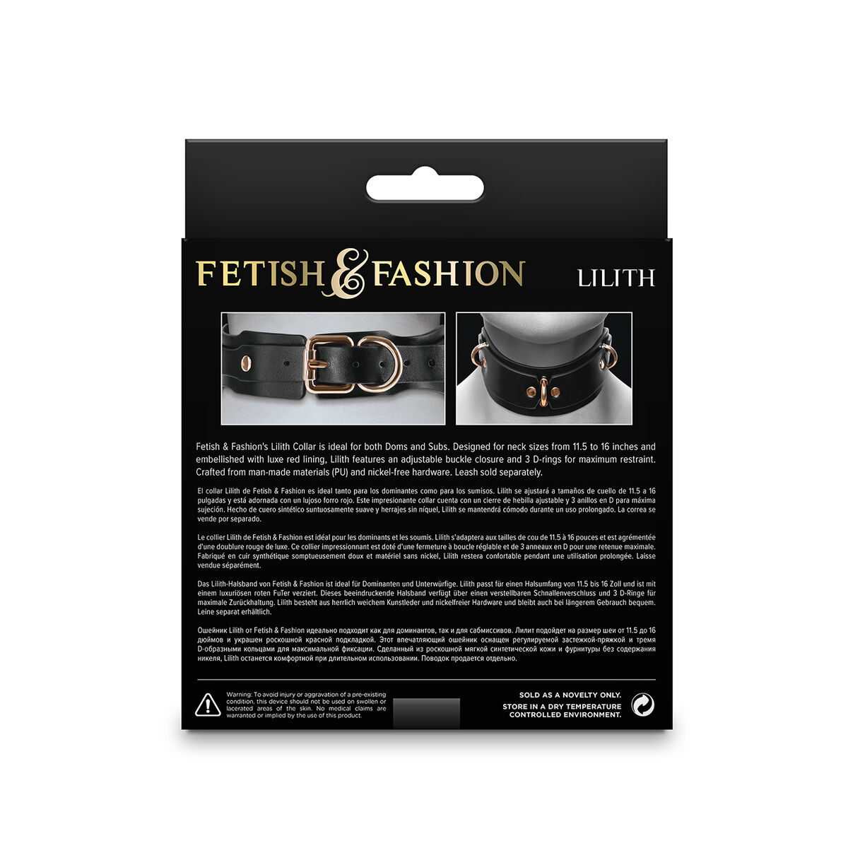 Collar de Castigo NS Novelties Fetish & Fashion