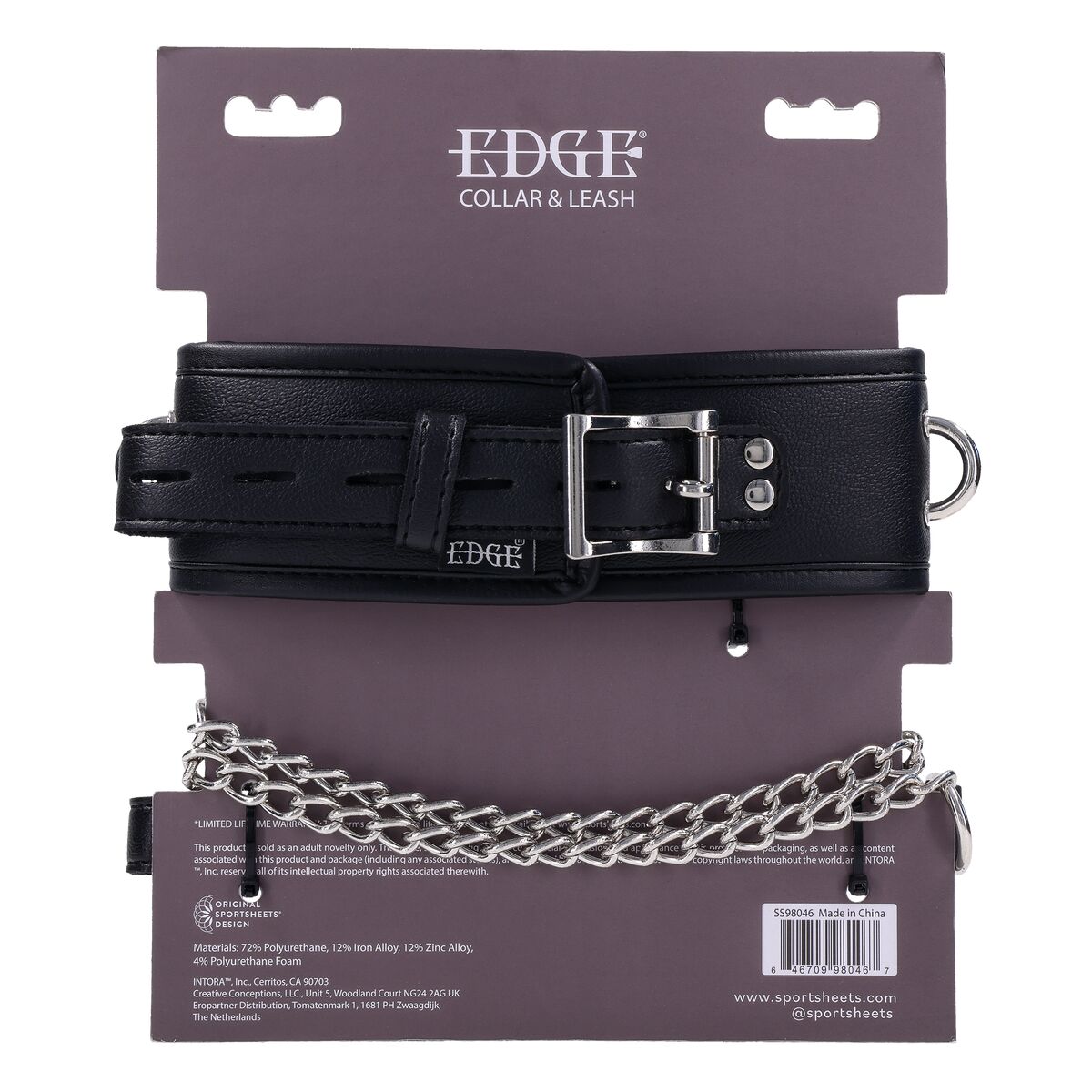 Collar de Castigo Sportsheets Edge by Sportsheets