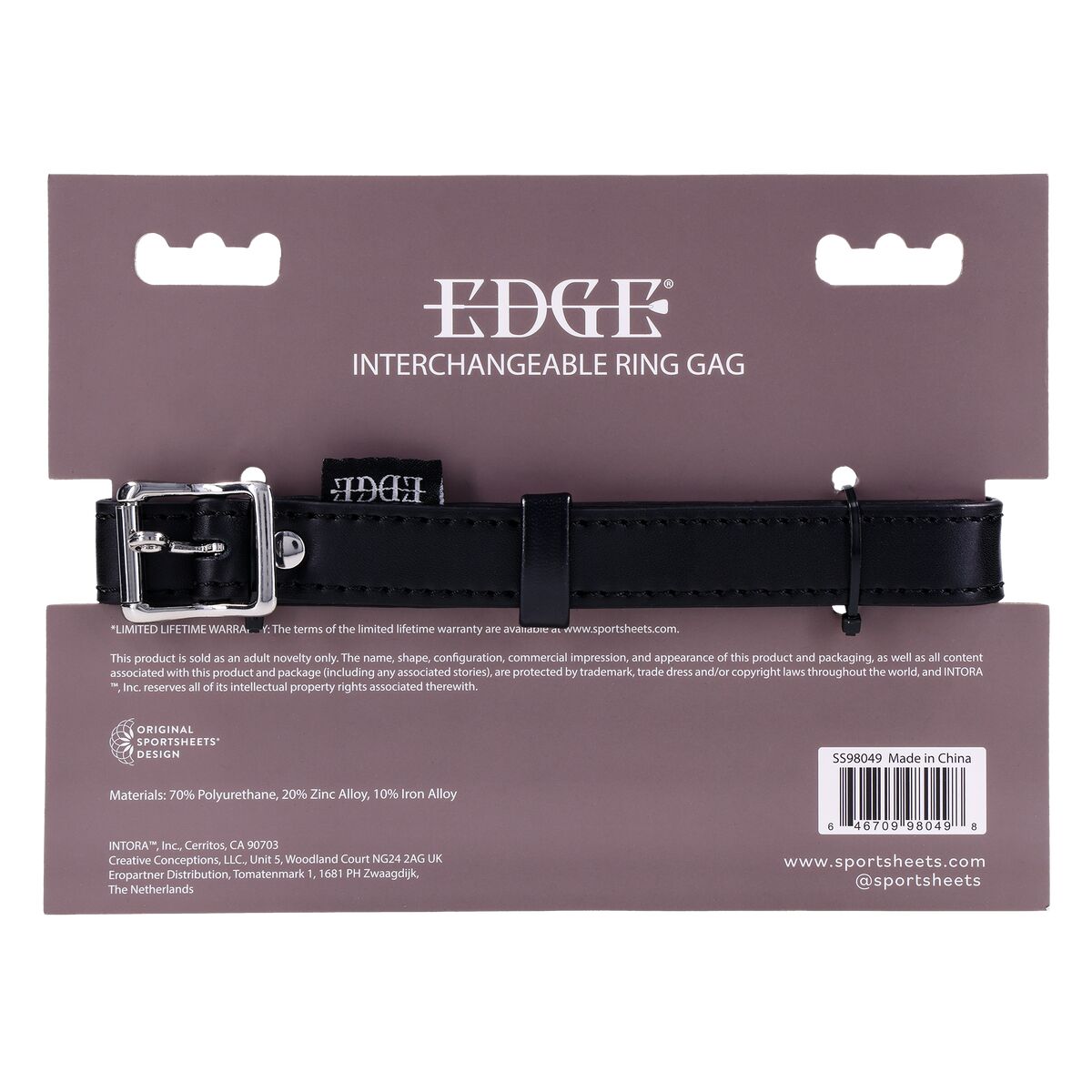 Mordaza Sportsheets Edge